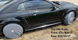 Car / Trailer tire covers (set of 4)