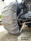 Car / Trailer tire covers (set of 4)